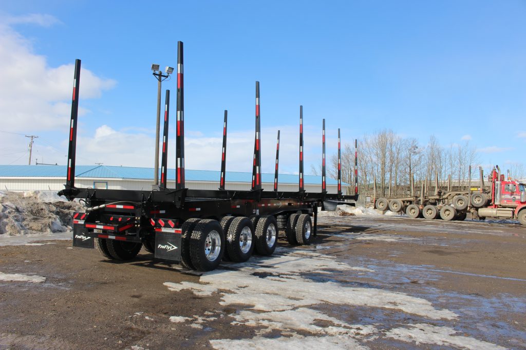 ALBERTA 4 AXLE HAYRACK