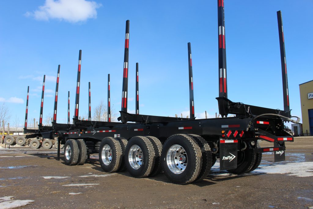 ALBERTA 4 AXLE HAYRACK